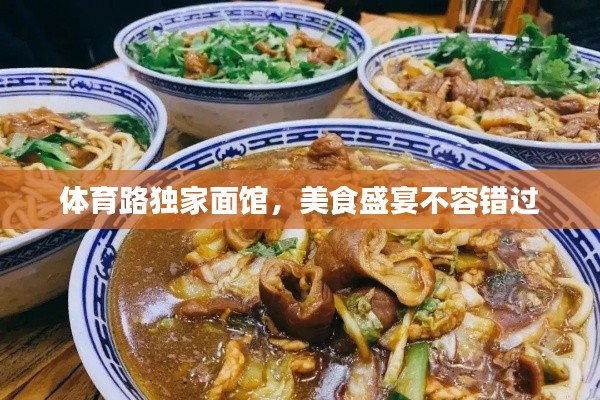 体育路独家面馆，美食盛宴不容错过