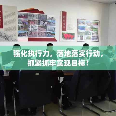 强化执行力，落地落实行动，抓紧抓牢实现目标！