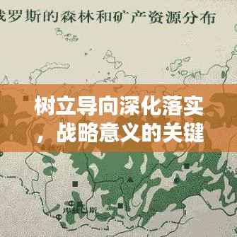 树立导向深化落实，战略意义的关键所在