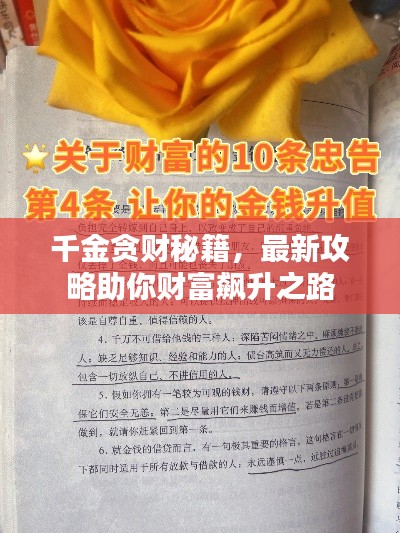 千金贪财秘籍,最新攻略助你财富飙升之路