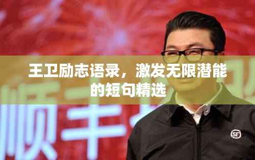王卫励志语录,激发无限潜能的短句精选