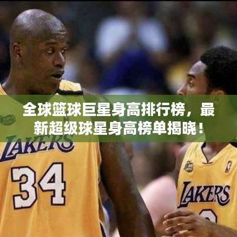 全球篮球巨星身高排行榜，最新超级球星身高榜单揭晓！
