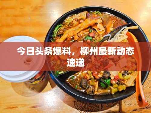 今日头条爆料，柳州最新动态速递