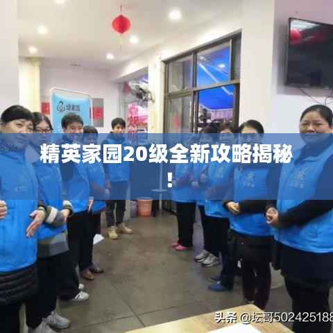 精英家园20级全新攻略揭秘！