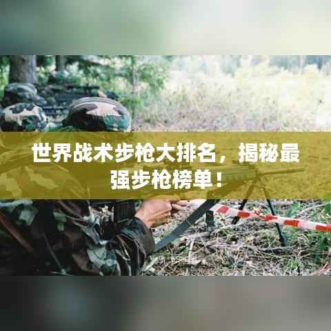 世界战术步枪大排名,揭秘最强步枪榜单!