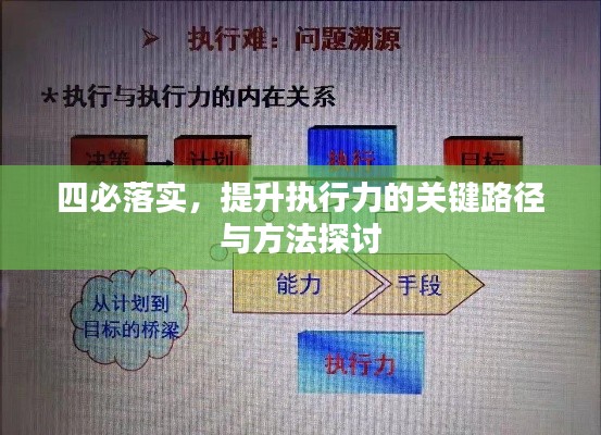 四必落实，提升执行力的关键路径与方法探讨