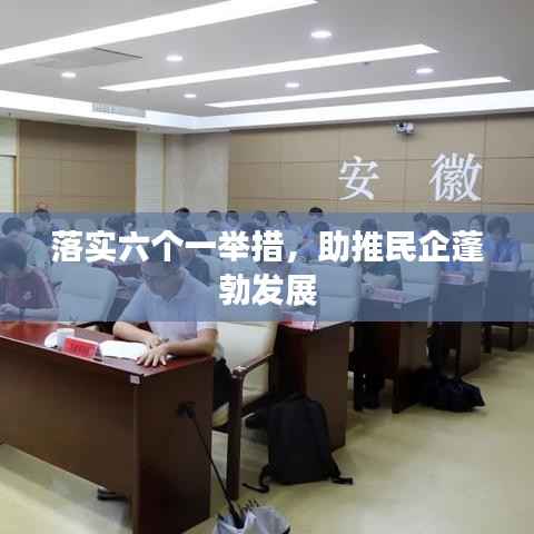 落实六个一举措,助推民企蓬勃发展